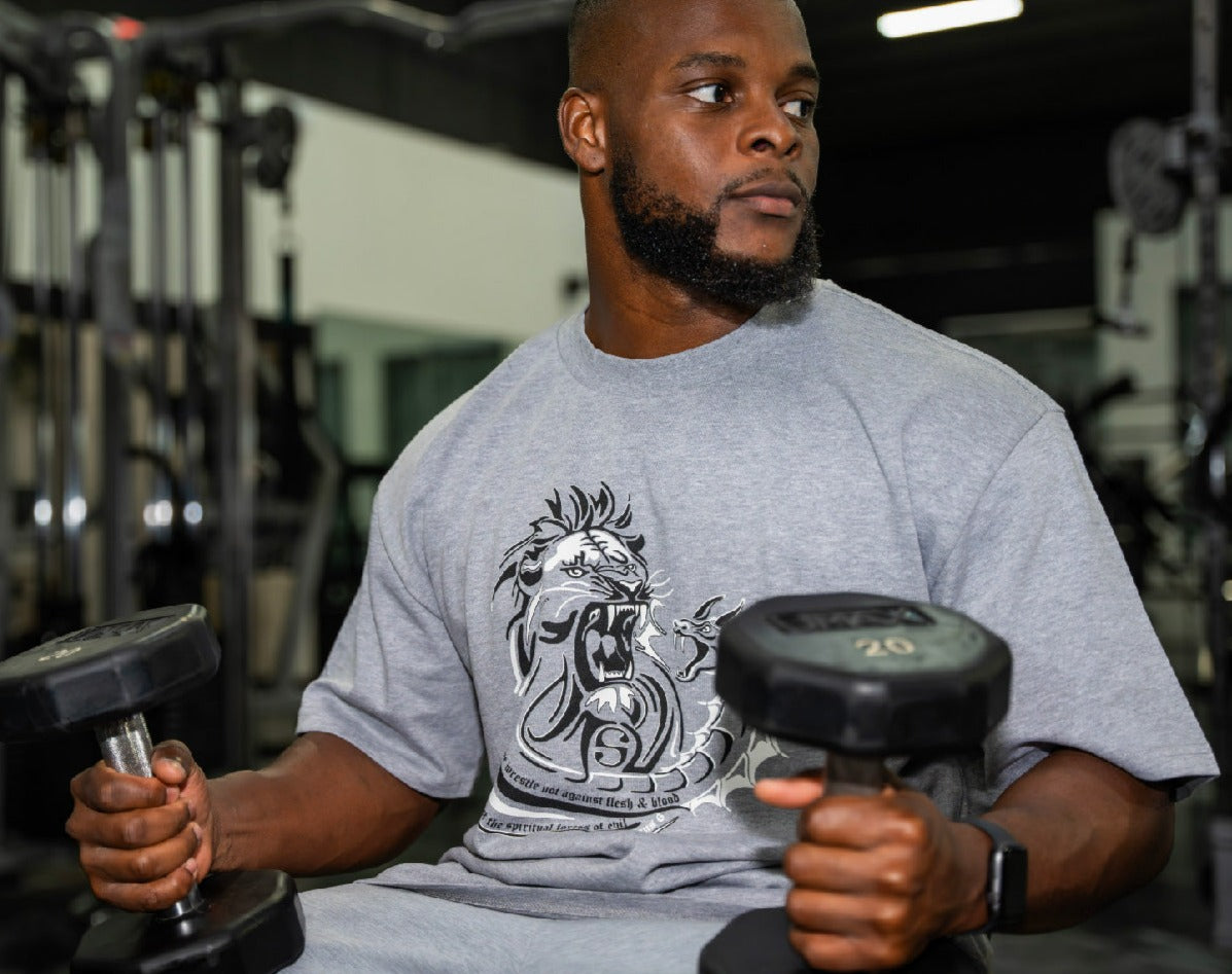 Flesh & Blood Ultra Heavy Tee, Grey