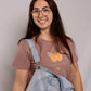 New Creation Crop Tee, Hazy Pink